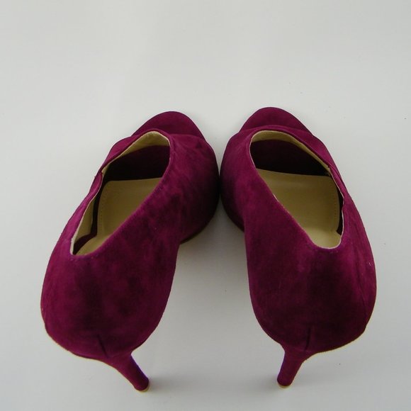 VINCE CAMUTO Women's High Heel Purple Pump Size 10 M Suede Leather VC- Rallien - Picture 4 of 10
